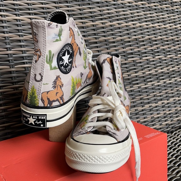 Converse Chuck Taylor 70 All Star Hi String/ Egret MEN`S Twisted Resort-Old West - Picture 10 of 16